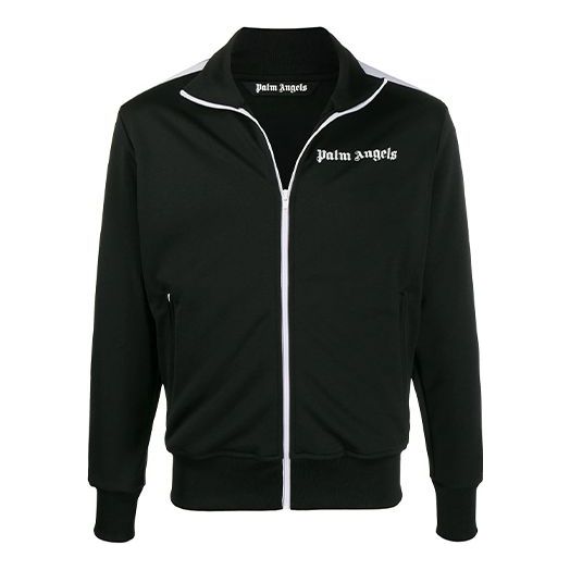 Bomber bunda Palm Angels Side Stripe Sports Jacket by PALM ANGELS Čierna | PMBD001E20FAB0011001