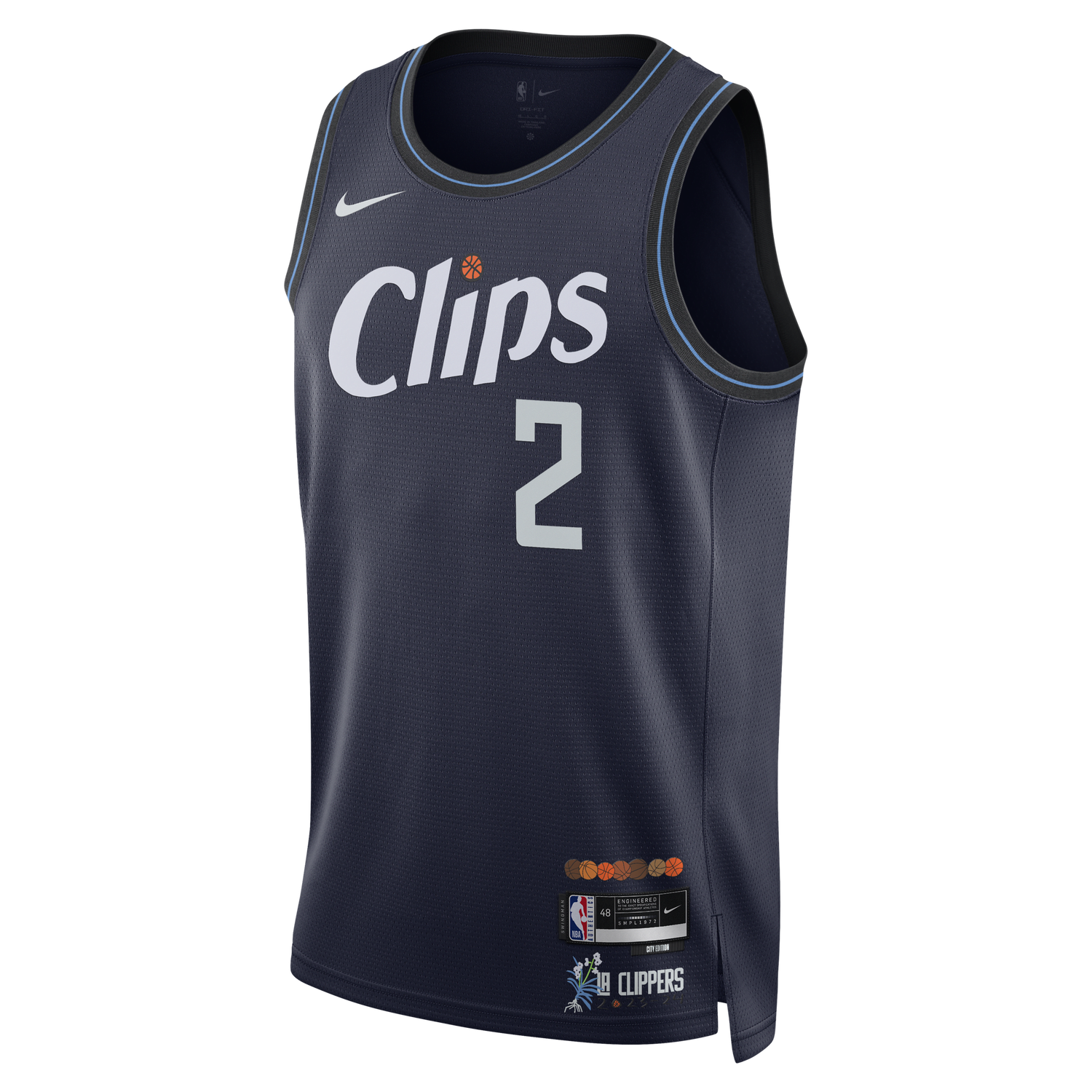 Dres Nike Dri-FIT NBA Swingman Kawhi Leonard LA Clippers City Edition 2023/24 Jersey Navy | DX8505-420, 0