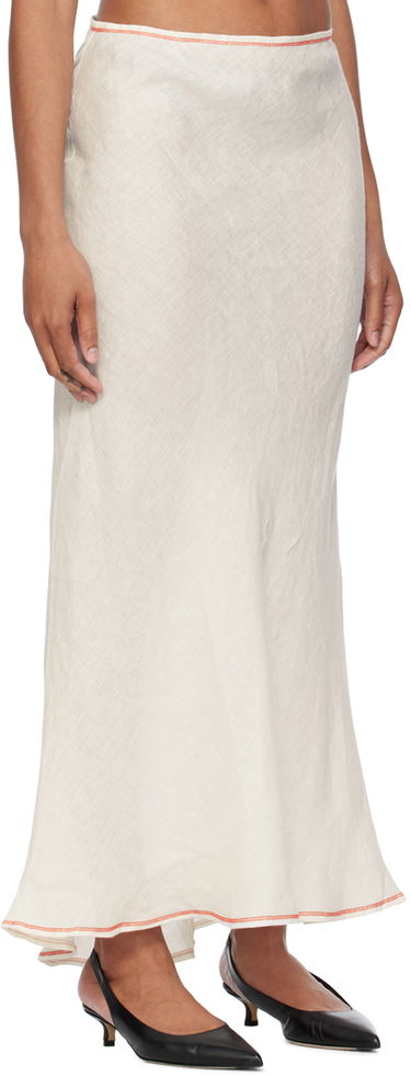 Sukňa Baserange Baserange Dydine Maxi Skirt Biela | SKDY-SL-SU24, 1