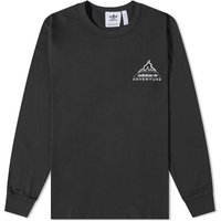 Mikina adidas Originals Men's Long Adventure Volcano Čierna | IJ0713, 1