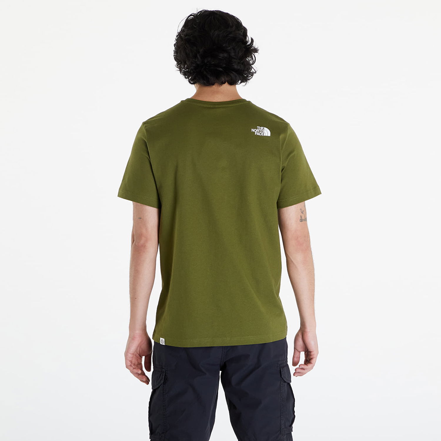 Tričko The North Face T-Shirt Berkeley California Pocket S/S Tee Forest Olive Zelené | NF0A87U2PIB1, 1