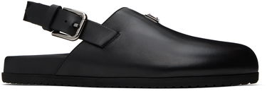 Tenisky a topánky Dolce & Gabbana Black Logo Mules Čierna | A80402AQ765, 0