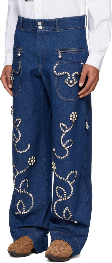 Džínsy Chopova Lowena Chopova Lowena Moppy Charm Jeans Modrá | 4090, 3