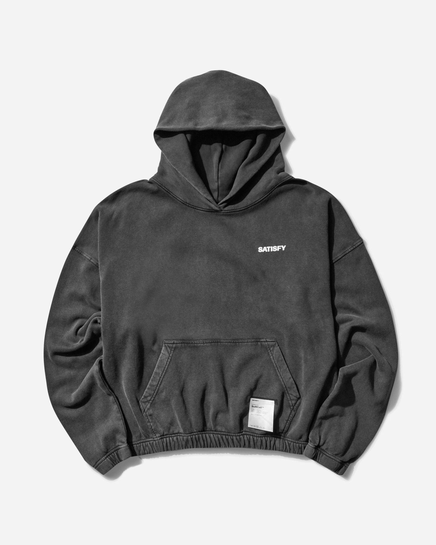 Mikina Satisfy SoftCell Hoodie Čierna | 11046 00A02, 1