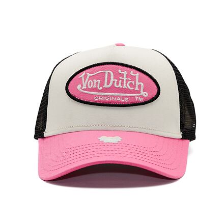 Šiltovka Von Dutch Von Dutch Trucker Boston Twill Cap Ružová | VD-7030777, 1