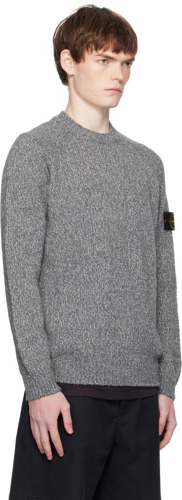 Sveter Stone Island Stone Island Crew Neck Sweater Šedá | K2S15 5100050 S00N1, 1