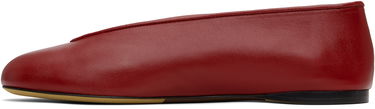 Šaty Moschino Moschino Duck Nappa Ballerina Flats Červená | MA11010C1M MA0 500, 2