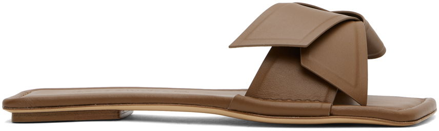Doplnky Acne Studios Acne Studios Musubi Leather Sandals Hnedá | AD0598-, 0