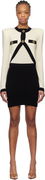 Balmain Knit Trompe L'oeil Minidress