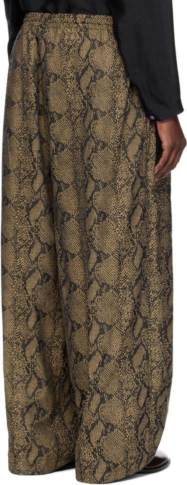 Tepláky Needles NEEDLES H.D. Snake Print Trousers Béžová | QV104, 2