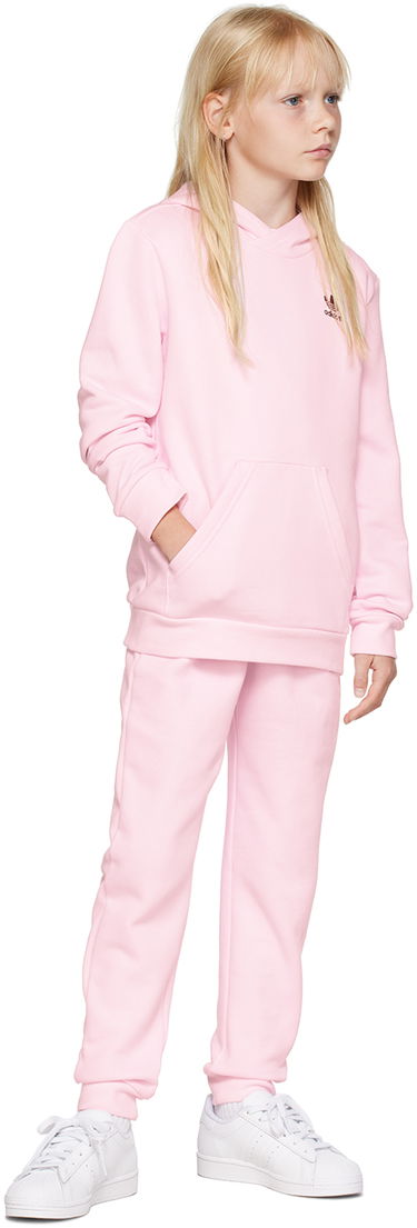 Mikina adidas Originals Adicolor Big Hoodie Ružová | IJ9715, 3