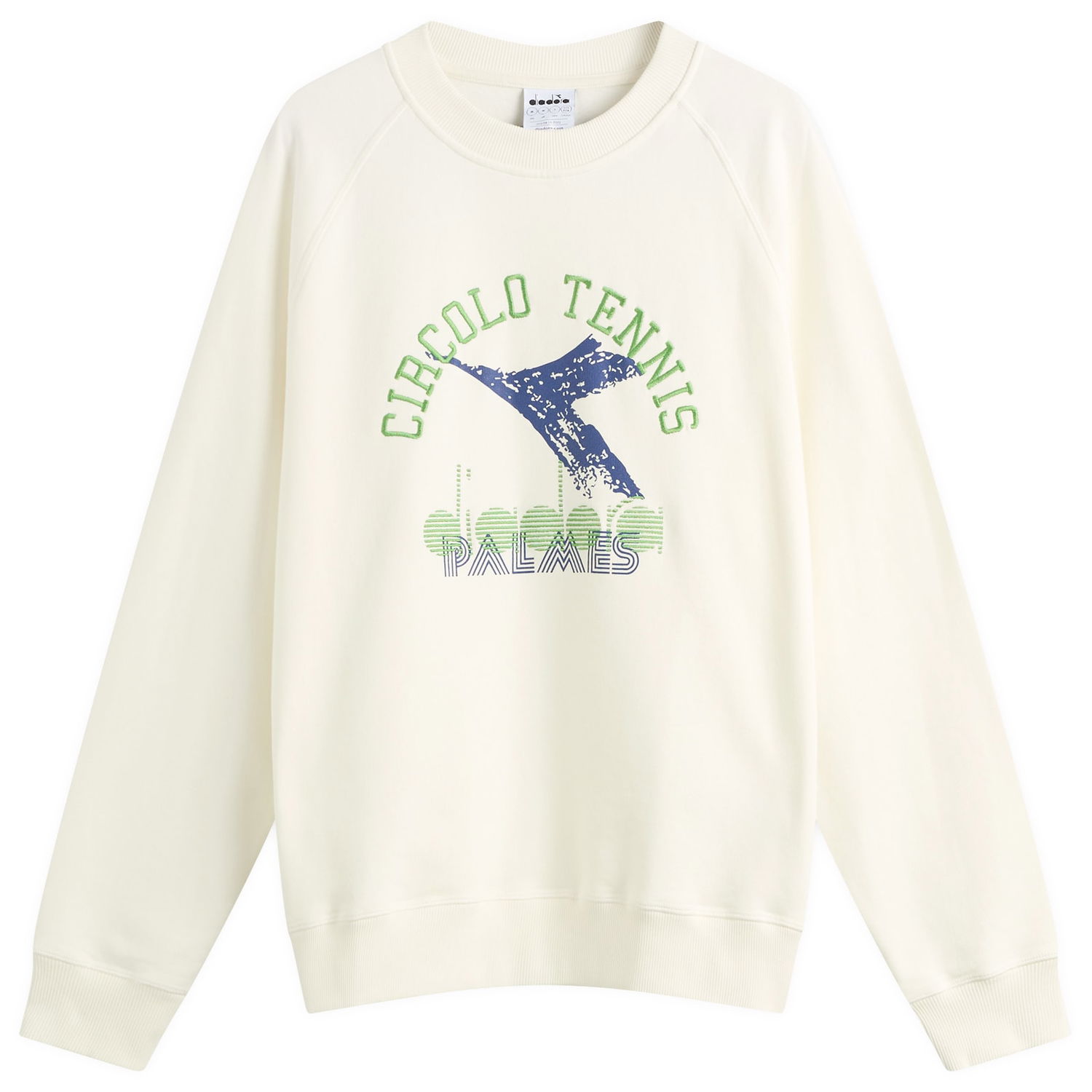 Mikina Diadora Legacy Crew Sweat Biela | 502-182429-20003, 1