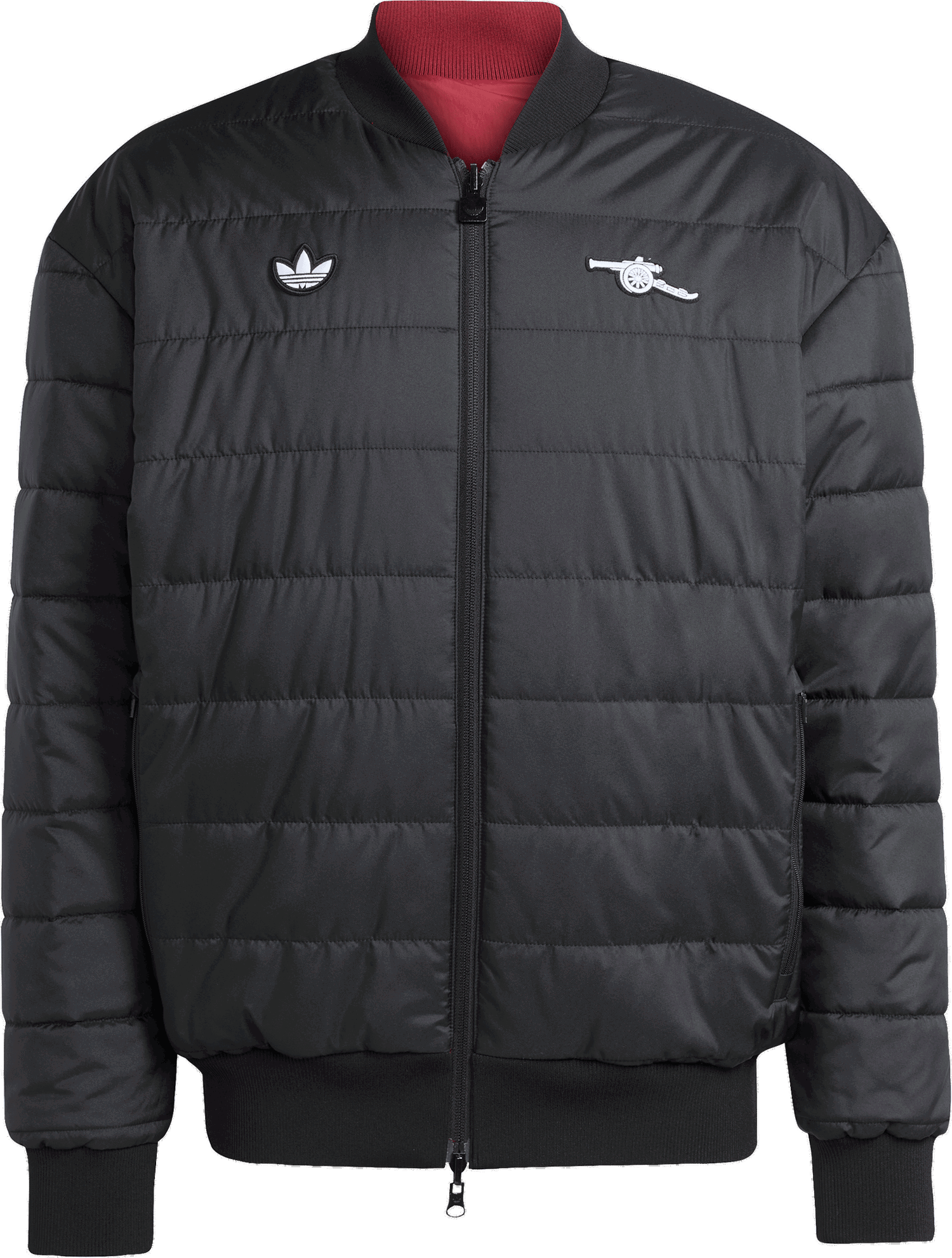 Bomber bunda adidas Performance Arsenal Terrace Icons Bomber Jacket Červená | JM9404, 1
