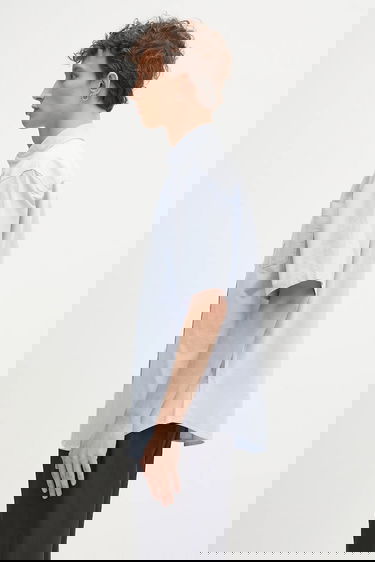 Košeľa Carhartt WIP Relaxed Short Sleeve Braxton Shirt with Button-Down Collar Modrá | I031454.1ONXX, 1