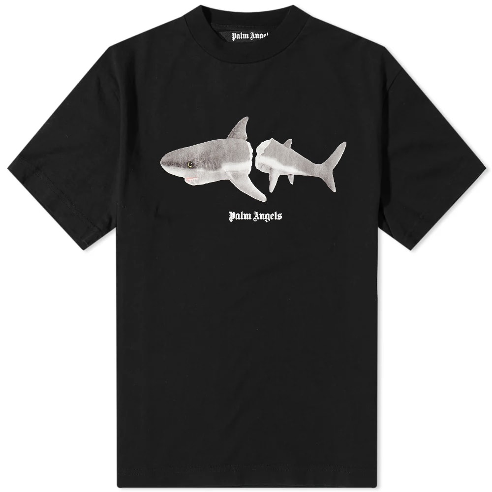 Tričko Palm Angels Shark Tee Čierna | PMAA001C99JER0121001, 0