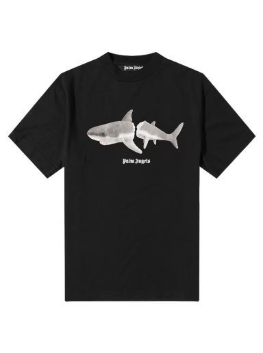 Tričko Palm Angels Shark Tee Čierna | PMAA001C99JER0121001