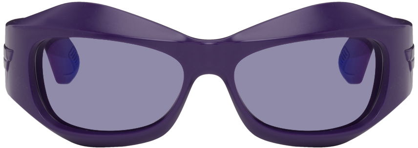 Slnečné okuliare Bottega Veneta Rubber Sunglasses Fialová | BV1086S, 0