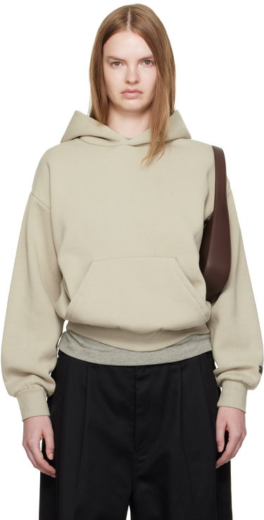 Mikina Fear of God Fear of God ESSENTIALS Classic Fit Hoodie Béžová | 192SP255546FW, 0