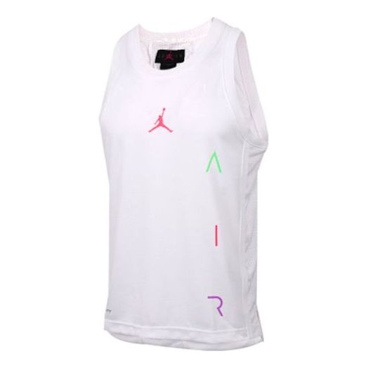 Tielko Jordan Jordan Air Dri-FIT Basketball Vest Biela | CT4766-100, 0