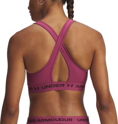 Podprsenka Under Armour Crossback Mid Bra Fialová | 1361034-659, 2