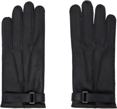 Rukavice ZEGNA Deerskin Gloves Čierna | Z4G00G-G40, 0