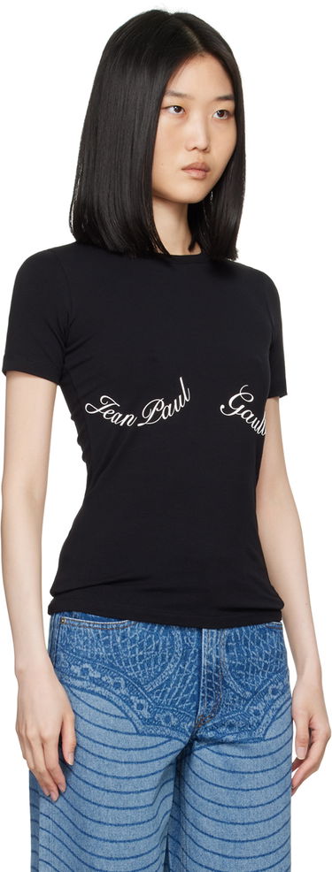 Tričko Jean Paul Gaultier Jean Paul Gaultier 'The Jean Paul Gaultier' T-Shirt Čierna | 24/30-F-TS082I-J056-0001, 1