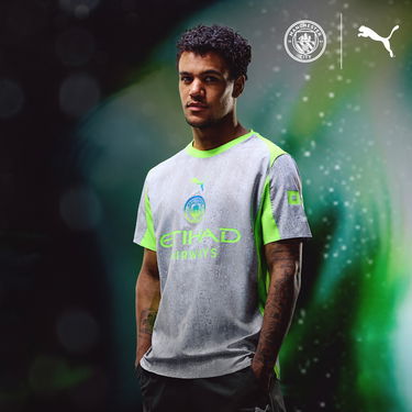 Dres Puma Manchester City 25/26 Third Replica Jersey Šedá | 780362_03, 6