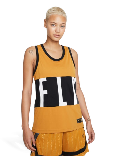 Tričko Nike Dri-Fit Swoosh Fly Basketball Jersey Žltá | DC7907-712
