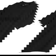 Boyfriend T-Shirt with Textured Logo