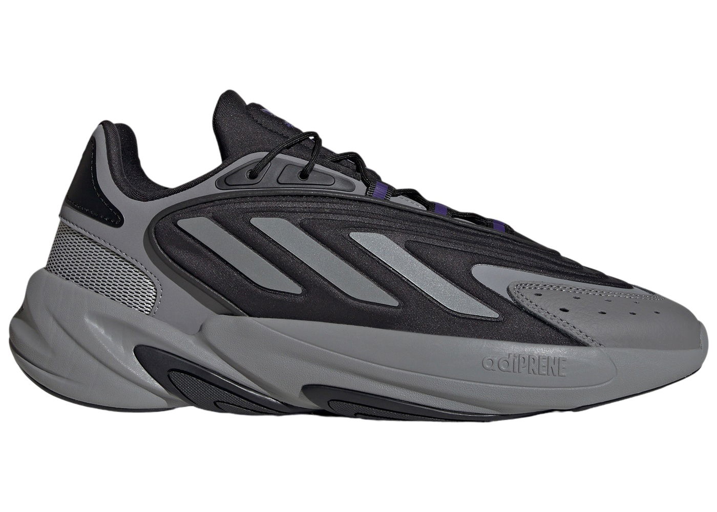 Tenisky a topánky adidas Originals Ozelia Core Black Matte Silver Collegiate Purple Šedá | IF8671, 0