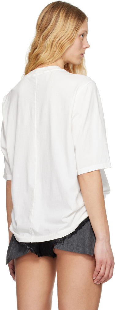 Tričko Rick Owens Rick Owens DRKSHDW Hollywood Walrus T-Shirt Biela | DS01E3201 RNEP3, 2