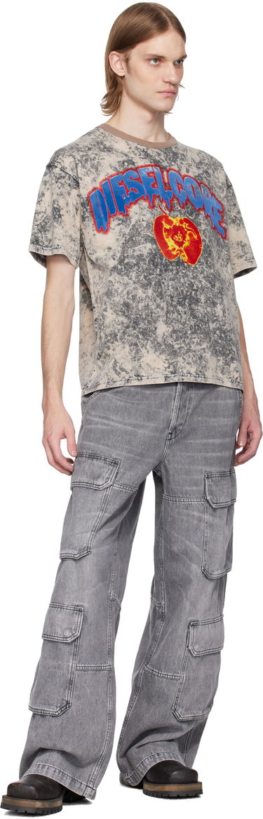 Tričko Diesel Diesel Core T-Shirt Šedá | A16164-0GIAR-9DTA, 3