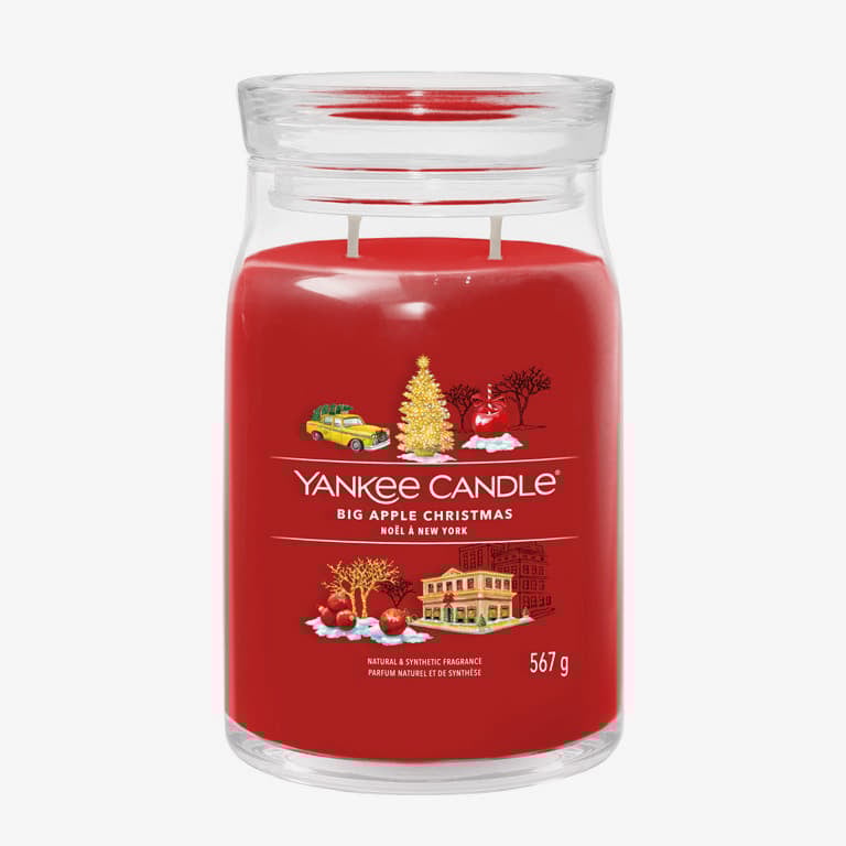 Sviečka Yankee Candle Large Jar Candle Big Apple Christmas Červená | 42187, 0