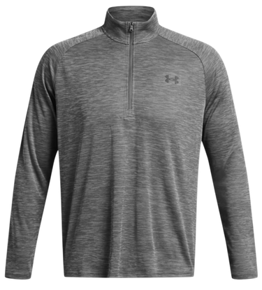 Mikina Under Armour Under Armour Tech Textured 1/2 Zip Sweatshirt Šedá | 1382797-025, 2