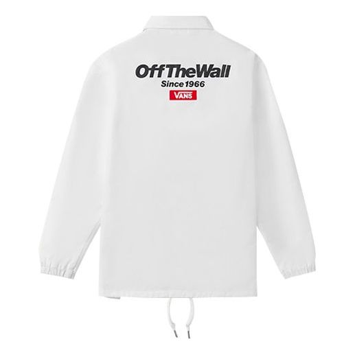 Vetrovka Vans Coaches Jacket Biela | VN0A489UWHT, 0