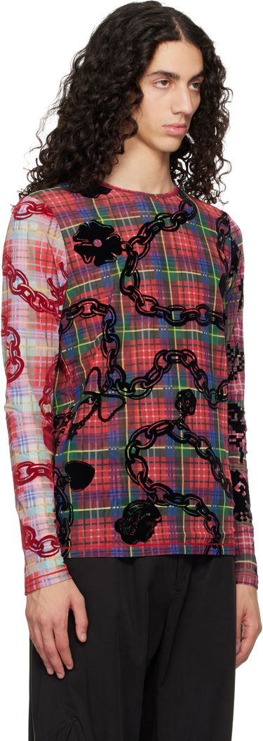 Tričko Chopova Lowena Lady Chain Flocked Mesh T-shirt Rôznofarebný | 2420M, 1