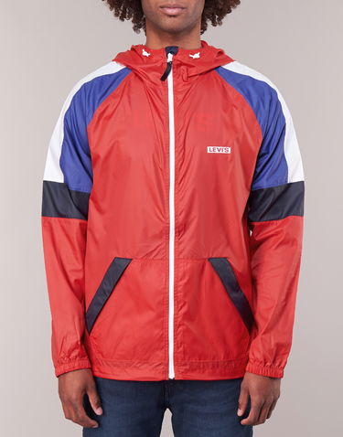 Vetrovka Levi's COLORBLOCK WINDRUNNER Červená | 79577-0000, 3