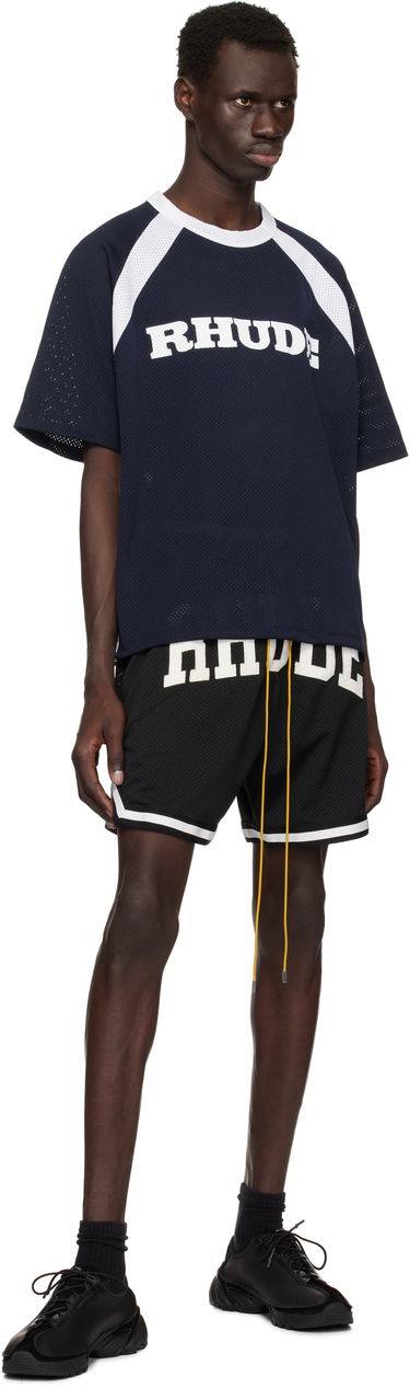 Šortky Rhude Rhude Collegiate Mesh Basketball Shorts Čierna | RHPS25SH02016, 3