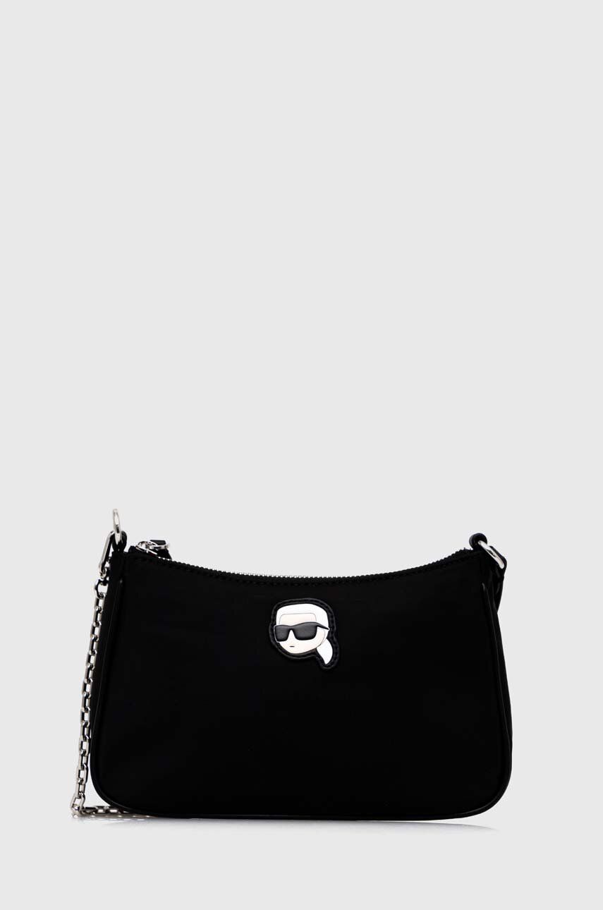 Kabelka KARL LAGERFELD Icon Handbag Čierna | 231W3073, 0