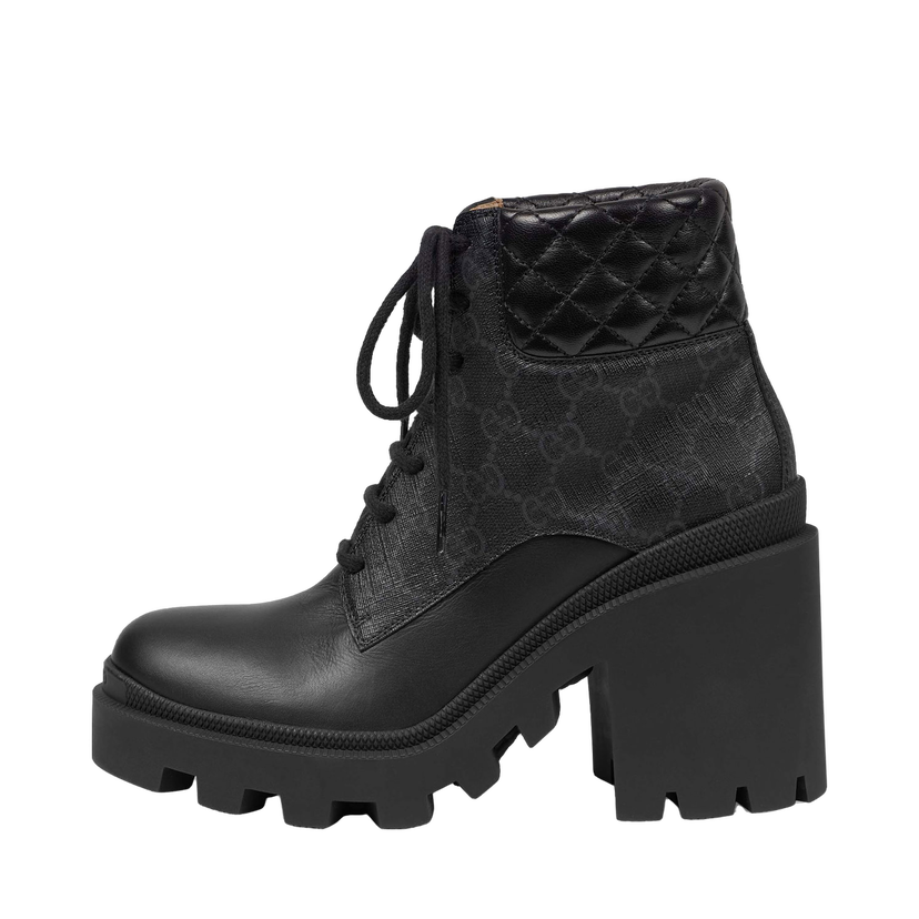 Tenisky a topánky Gucci GG Ankle Boot Black Čierna | 659691 UC810 1000