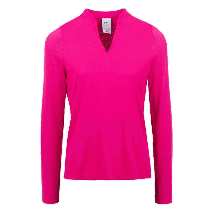 Polo tričko Nike ADV ACE Long-Sleeve Golf Polo Ružová | DH1977-642