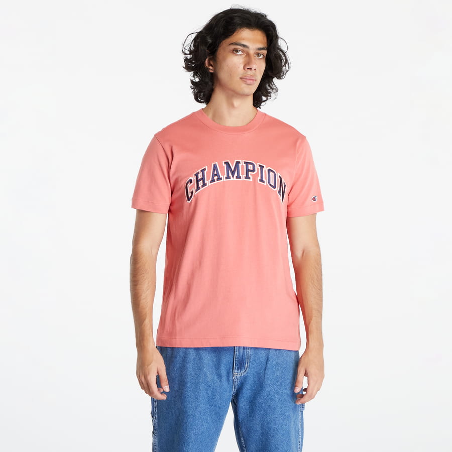 Tričko Champion Crewneck T-Shirt Ružová | 219180 CHA RS050, 0