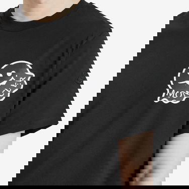 Tričko Moncler Moncler Cotton Jersey Ghost Logo T-Shirt, Size Large Čierna | 8C000-18-89AJS-998, 5