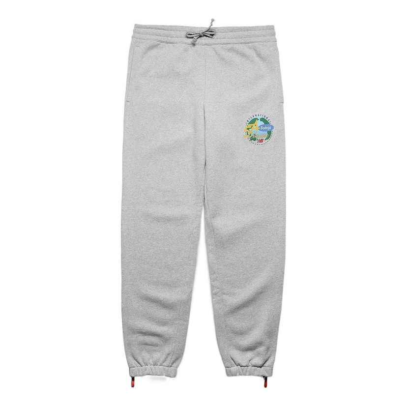 Tepláky New Balance Bodega Cotton Sweatpants Šedá | MP13541-AG