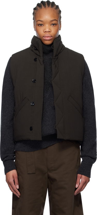 Vesta LEMAIRE Lemaire Wadded Vest Hnedá | OW1088 LF1286, 0
