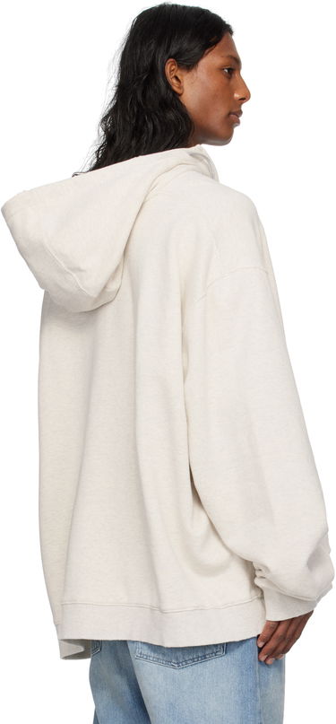 Mikina Maison Margiela Maison Margiela Stamp Logo Zip Hoodie Béžová | S50HG0048 S25614, 2