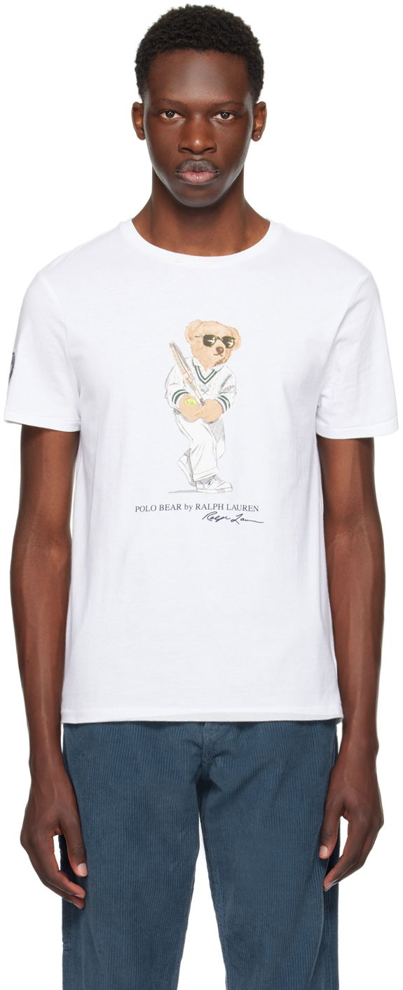 Tričko Polo by Ralph Lauren White Polo Bear T-Shirt Biela | 710939647001, 0
