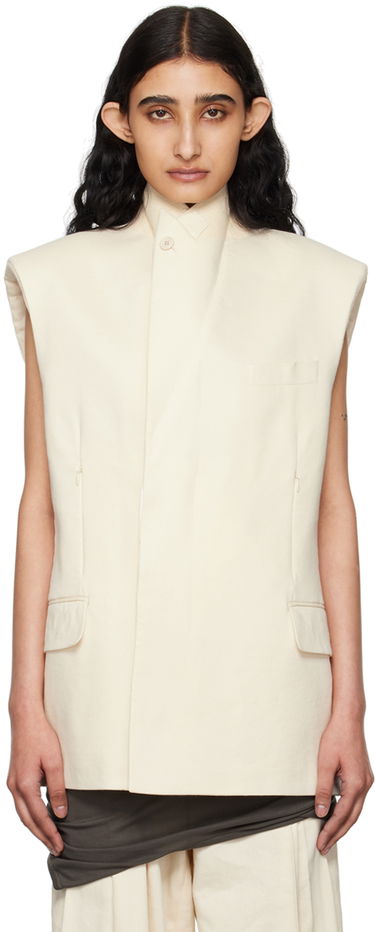 Vesta Helmut Lang Helmut Lang Car Vest Béžová | O04HW199, 0