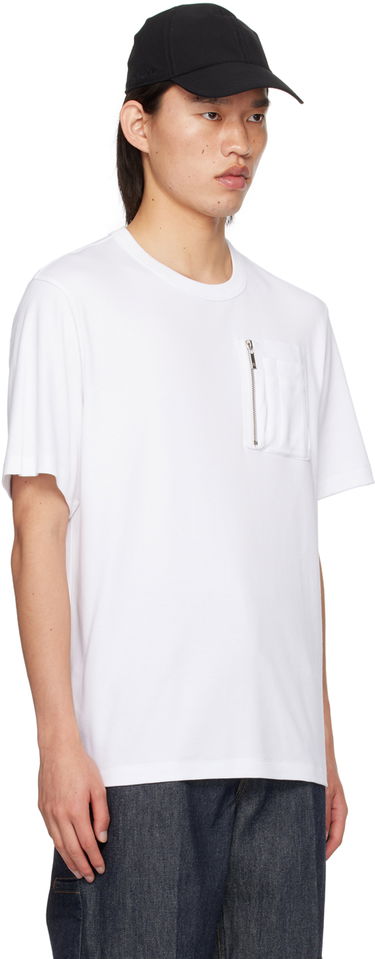 Tričko Helmut Lang Utility Pocket T-Shirt Biela | O04HM596, 1