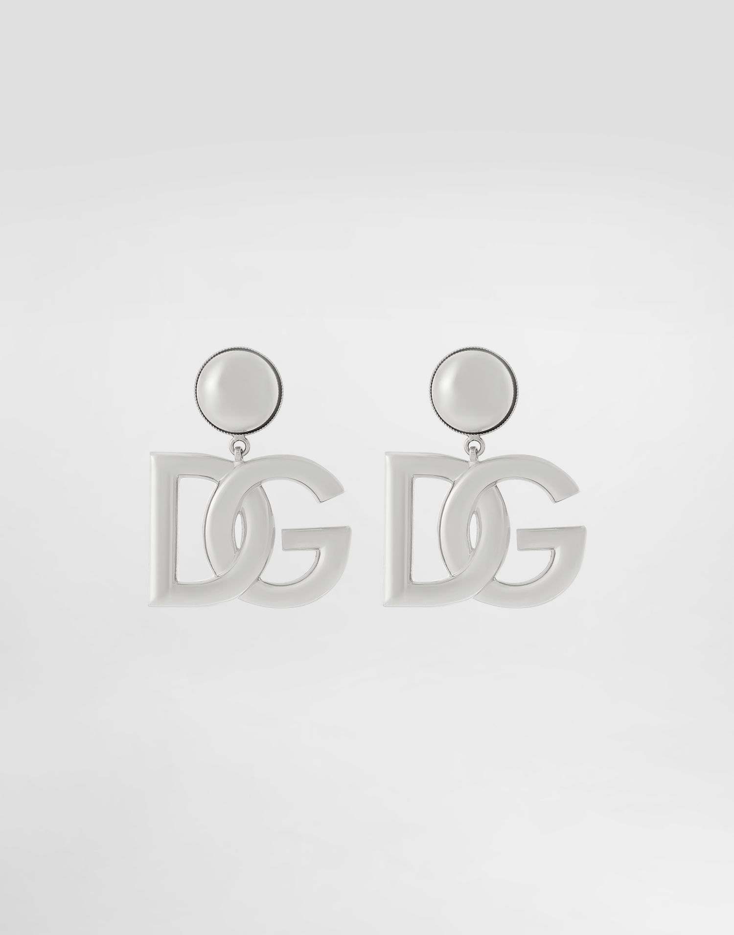 Náušnice Dolce & Gabbana Metal DG Logo Earrings Metalická | WEN6P2W111187655, 0